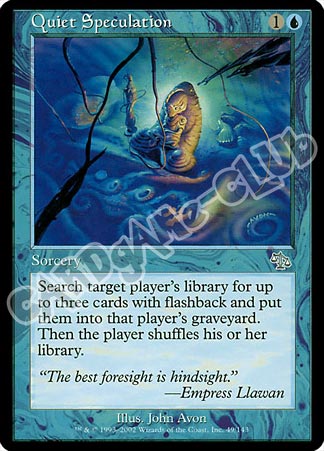 049 / 143 Quiet Speculation non comune (EN) -NEAR MINT-