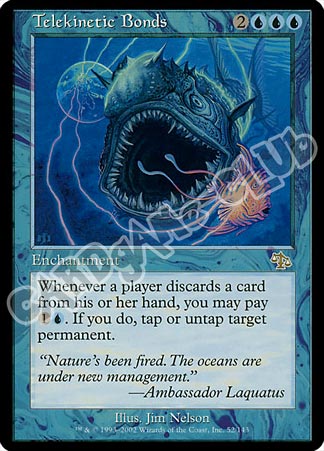 052 / 143 Telekinetic Bonds rara (EN) -NEAR MINT-