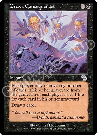 067 / 143 Grave Consequences non comune (EN) -NEAR MINT-