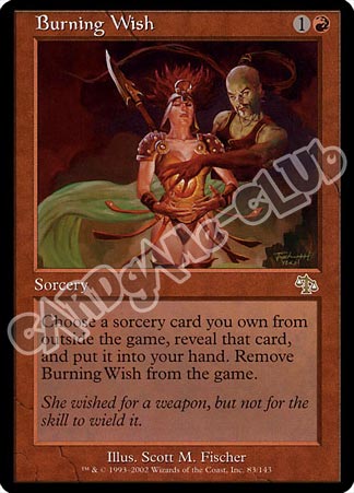 083 / 143 Burning Wish rara (EN) -NEAR MINT-