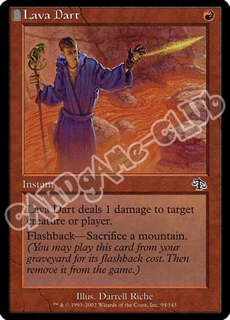 094 / 143 Lava Dart comune (EN) -NEAR MINT-