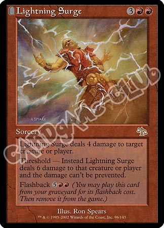 096 / 143 Lightning Surge rara (EN) -NEAR MINT-