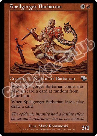 100 / 143 Spellgorger Barbarian comune (EN) -NEAR MINT-