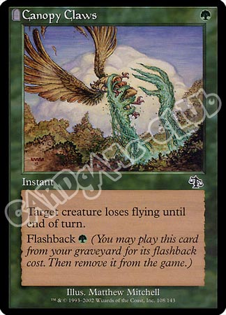 108 / 143 Canopy Claws comune (EN) -NEAR MINT-