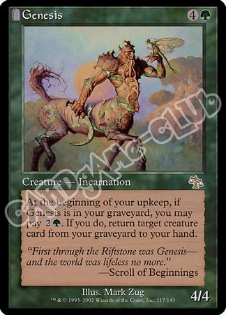 117 / 143 Genesis rara (EN) -NEAR MINT-