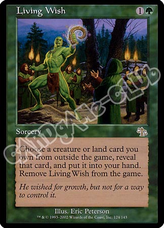 124 / 143 Living Wish rara (EN) -NEAR MINT-