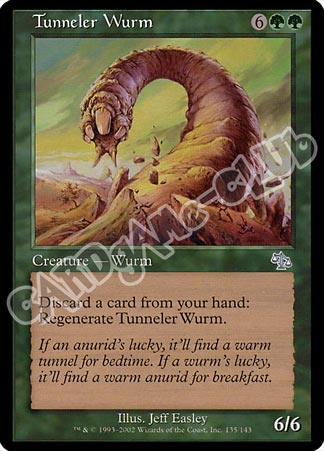 135 / 143 Tunneler Wurm non comune (EN) -NEAR MINT-