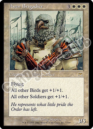 007 / 350 Aven Brigadier rara (EN) -NEAR MINT-