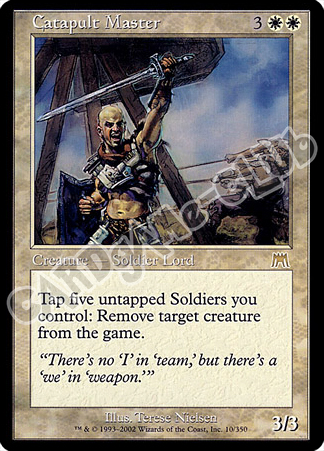 010 / 350 Catapult Master rara (EN) -NEAR MINT-