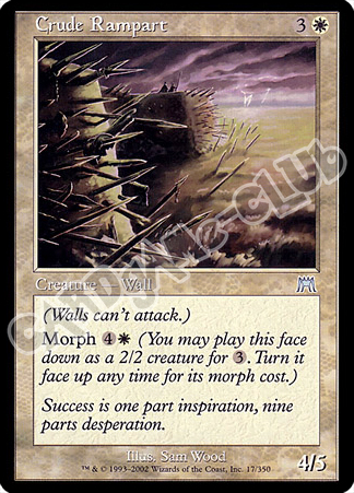 017 / 350 Crude Rampart non comune (EN) -NEAR MINT-