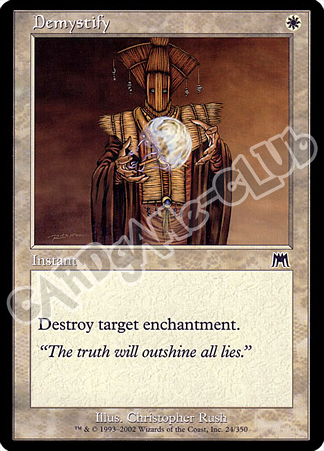 024 / 350 Demystify comune (EN) -NEAR MINT-