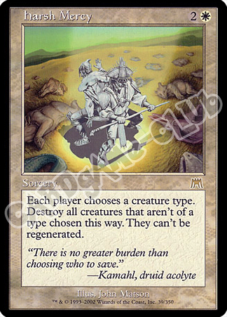039 / 350 Harsh Mercy rara (EN) -NEAR MINT-