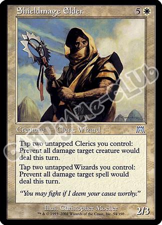 054 / 350 Shieldmage Elder non comune (EN) -NEAR MINT-