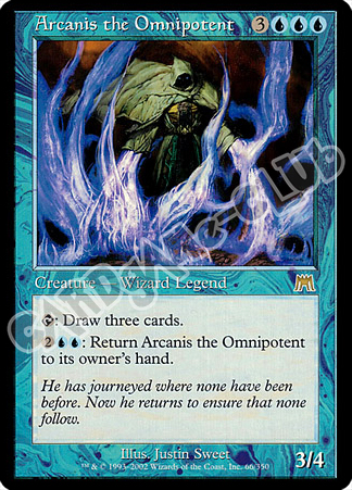 066 / 350 Arcanis the Omnipotent rara (EN) -NEAR MINT-