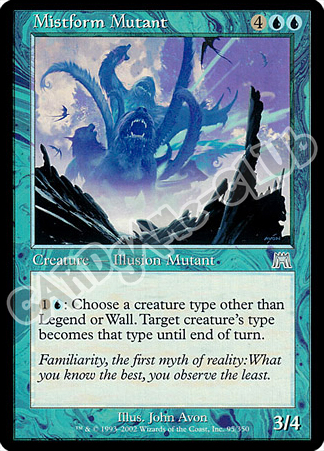 095 / 350 Mistform Mutant non comune (EN) -NEAR MINT-