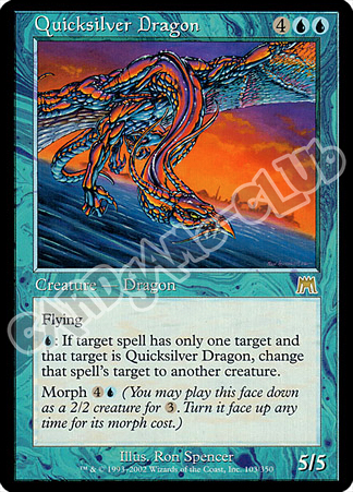 103 / 350 Quicksilver Dragon rara (EN) -NEAR MINT-