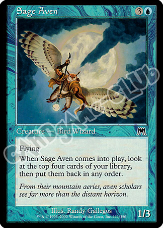 111 / 350 Sage Aven comune (EN) -NEAR MINT-