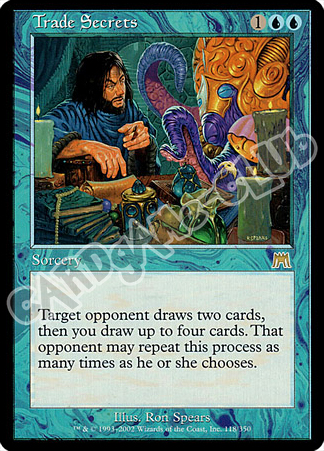 118 / 350 Trade Secret rara (EN) -NEAR MINT-