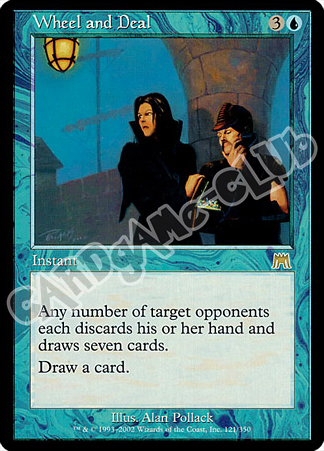 121 / 350 Wheel and Deal rara (EN) -NEAR MINT-