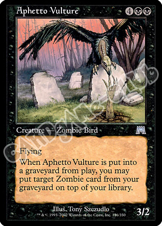 126 / 350 Aphetto Vulture non comune (EN) -NEAR MINT-