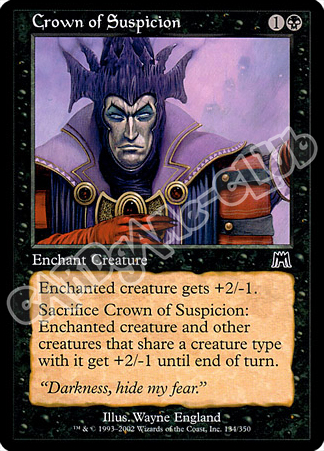 134 / 350 Crown of Suspicion comune (EN) -NEAR MINT-