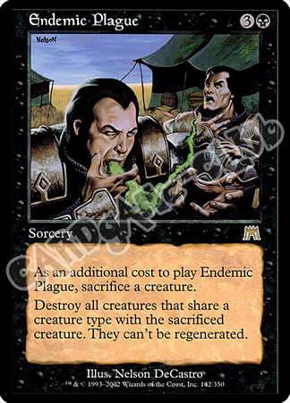 142 / 350 Endemic Plague rara (EN) -NEAR MINT-