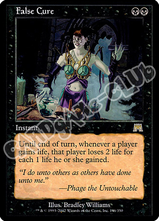 146 / 350 False Cure rara (EN) -NEAR MINT-
