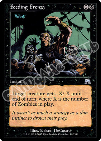 147 / 350 Feeding Frenzy non comune (EN) -NEAR MINT-