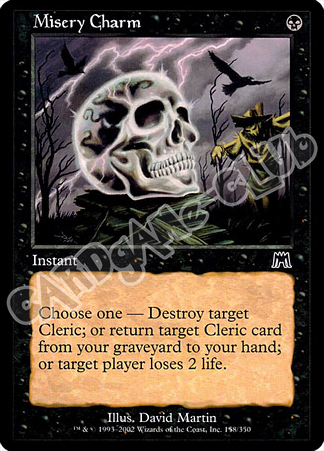 158 / 350 Misery Charm comune (EN) -NEAR MINT-