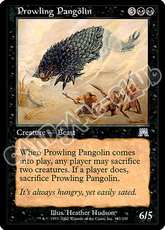 163 / 350 Prowling Pangolin non comune (EN) -NEAR MINT-