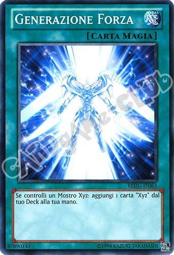 REDU-IT063 Generazione Forza comune Unlimited (IT) -NEAR MINT-