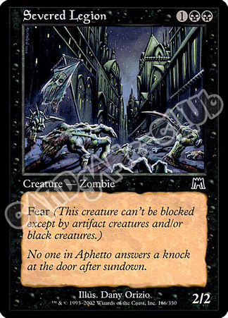 166 / 350 Severed Legion comune (EN) -NEAR MINT-