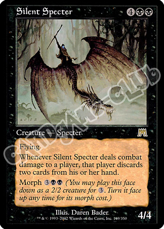 169 / 350 Silent Specter rara (EN) -NEAR MINT-