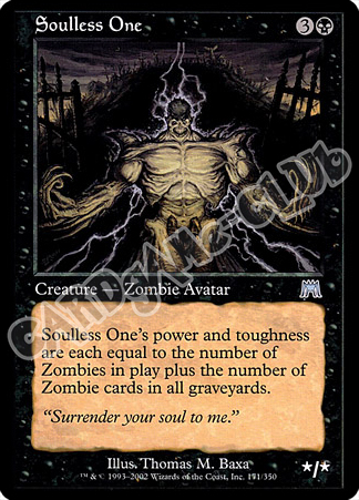 171 / 350 Souless One non comune (EN) -NEAR MINT-