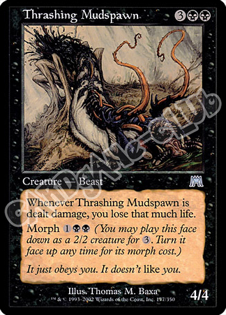 177 / 350 Thrashing Mudspawn non comune (EN) -NEAR MINT-