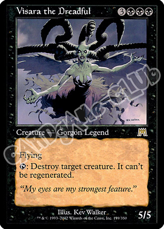 179 / 350 Visara the Dreadful rara (EN) -NEAR MINT-