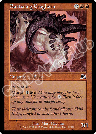 188 / 350 Battering Craghorn comune (EN) -NEAR MINT-