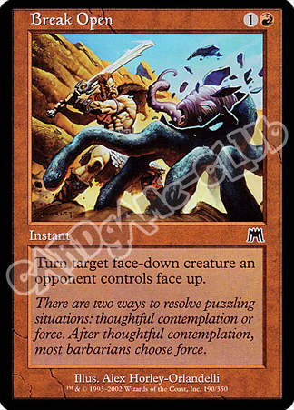 190 / 350 Break Open comune (EN) -NEAR MINT-