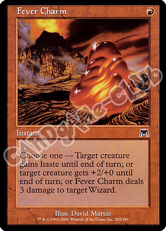 202 / 350 Fever Charm comune (EN) -NEAR MINT-