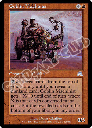 204 / 350 Goblin Machinist non comune (EN) -NEAR MINT-