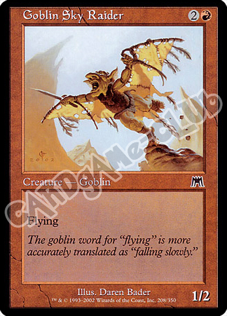 208 / 350 Goblin Sky Raider comune (EN) -NEAR MINT-