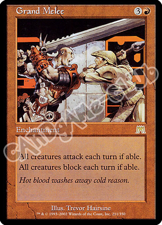 211 / 350 Grand Melee rara (EN) -NEAR MINT-