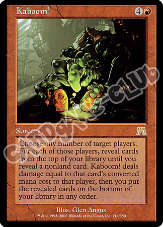 214 / 350 Kaboom! rara (EN) -NEAR MINT-