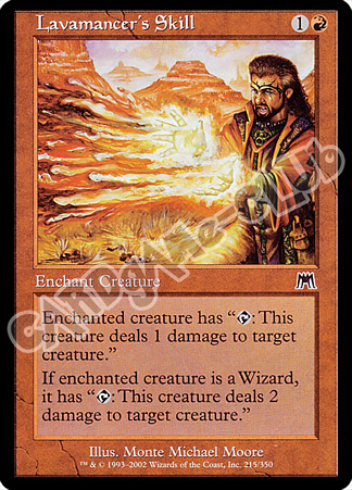 215 / 350 Lavamacer's Skill comune (EN) -NEAR MINT-