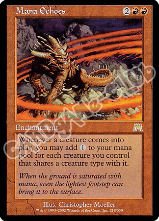 218 / 350 Mana Echoes rara (EN) -NEAR MINT-