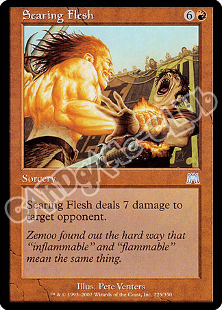 225 / 350 Searing Flesh non comune (EN) -NEAR MINT-