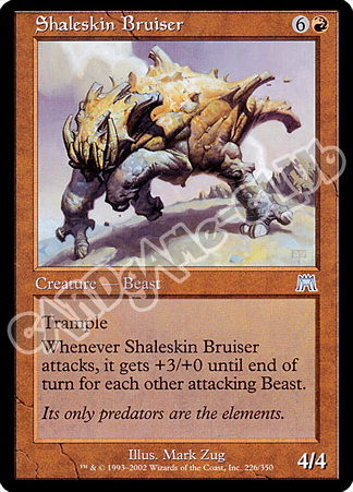 226 / 350 Shaleskin Bruiser non comune (EN) -NEAR MINT-