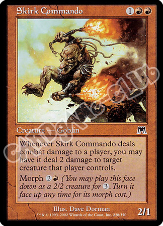 228 / 350 Skirk Commando comune (EN) -NEAR MINT-
