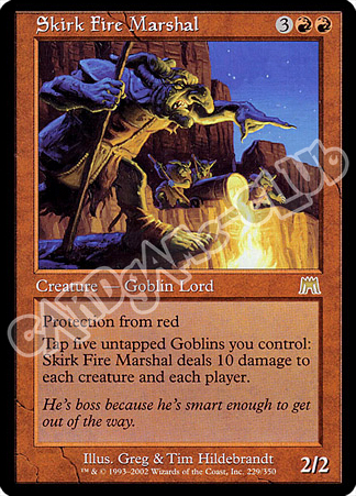 229 / 350 Skirk Fire Marshal rara (EN) -NEAR MINT-