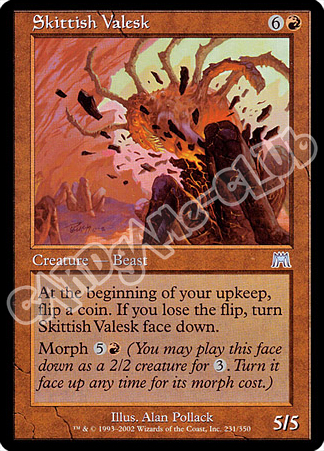 231 / 350 Skittish Valesk non comune (EN) -NEAR MINT-